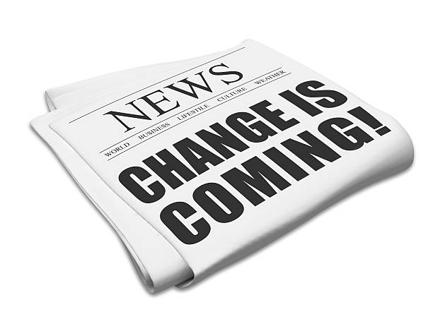 istock Change is coming newspaper 510704652