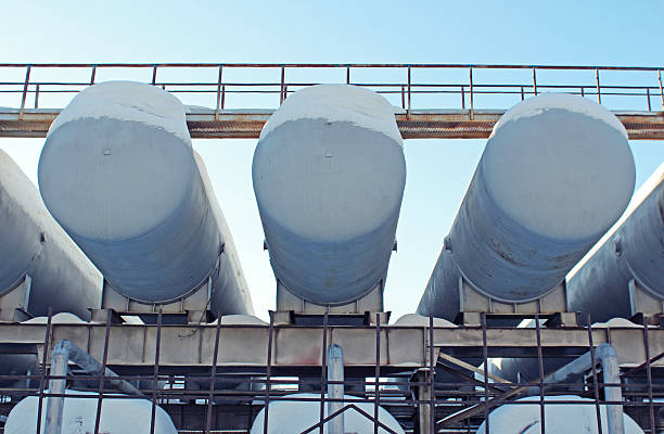 istock Industrial pipe cold in the winter 510704730