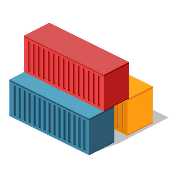 Container Isometric 16,300+ Isometric Shipping Container Stock Photos, Pictures & Royalty ...