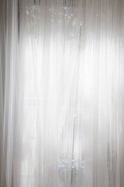 istock Morning lights with lace curtain 510720633