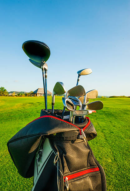 istock Golf club. Bag with golf clubs 510722113