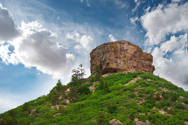 Castle Rock stock photo