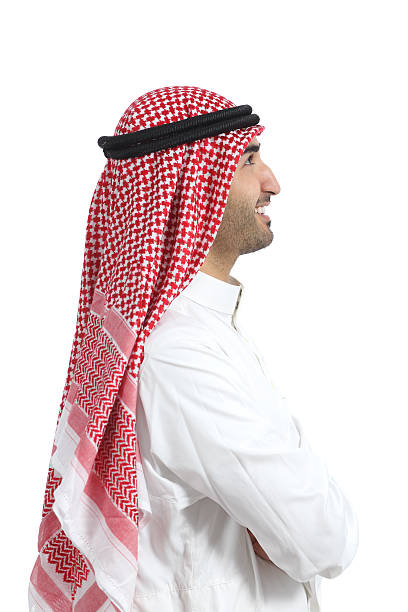 istock Profile portrait of an arab saudi emirates man 510722761