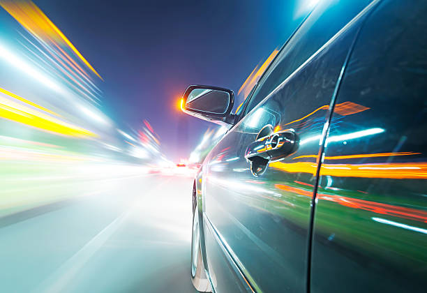 istock car on the road with motion blur background 510722907