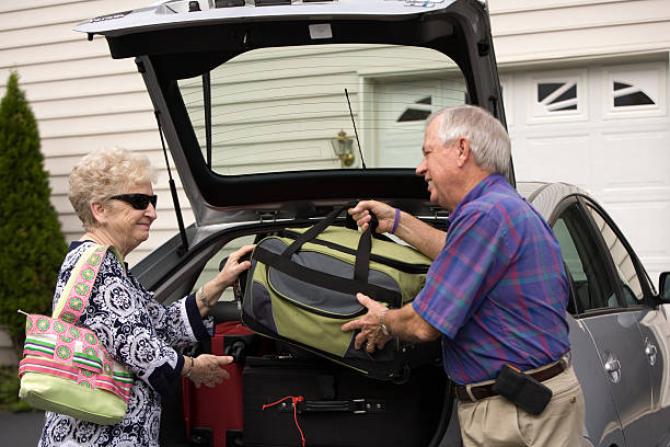 istock Senior couple getting ready for a road trip 510723279