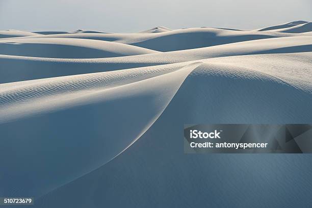 White Sands National Monument Stock Photo - Download Image Now - White Sands National Park, New Mexico, Sand Dune