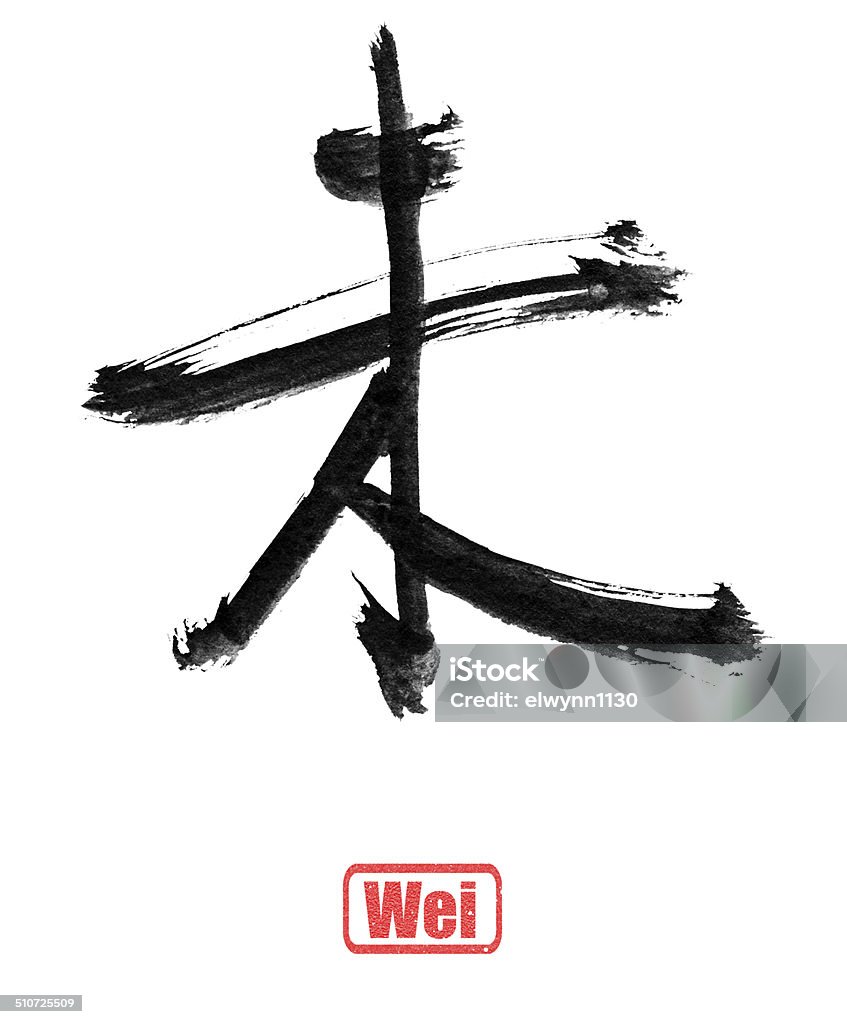 Earthly Branches Chinese calligraphy writing words of twelve Earthly Branches, isolated on white. Asia Stock Photo