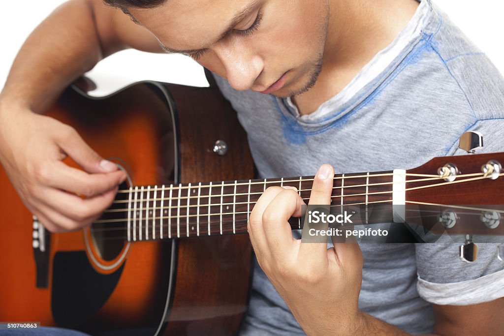 Junge Musiker - Lizenzfrei Akkord Stock-Foto