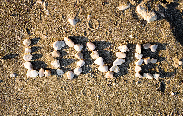 istock Word love made from sea  stones 510741453