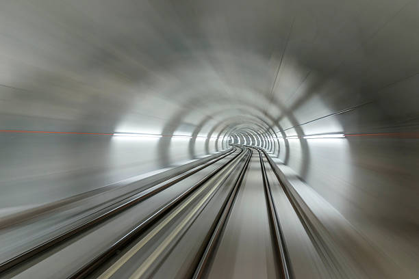 istock Real tunnel with high speed 510742797