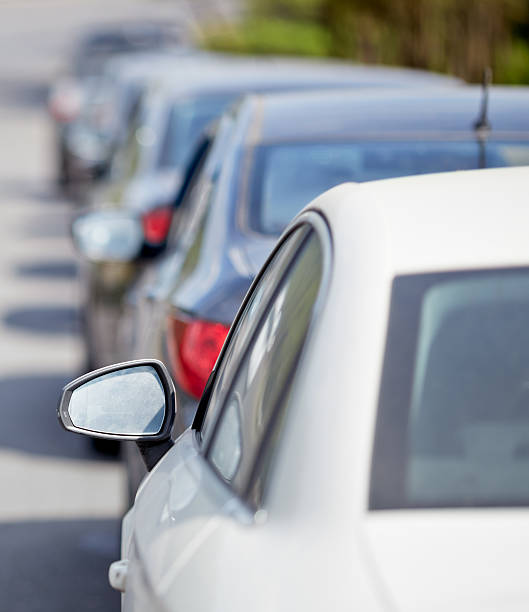 istock Cars on the road. Traffic jam. 510745265