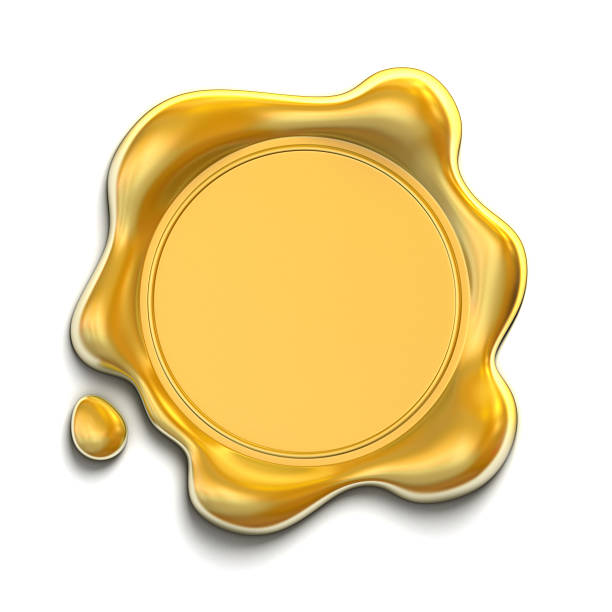 istock golden wax seal 510762083