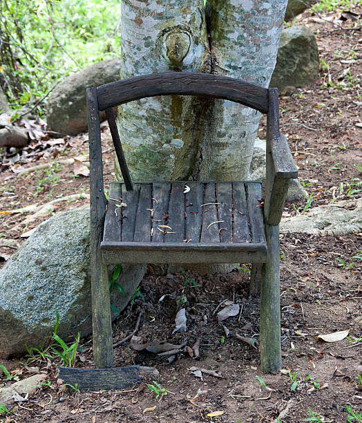 istock Old wooden chair 510764013