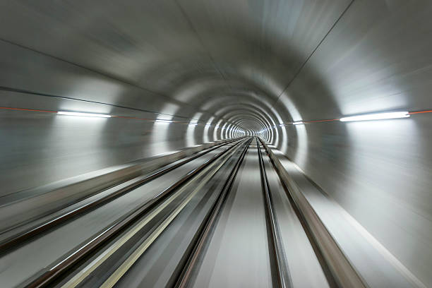 istock Real tunnel with high speed 510765039
