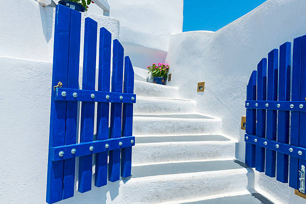 istock Staircase And Traditional Architecture In Santorini, Greece 510766831
