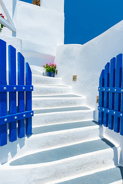 istock Staircase And Traditional Architecture In Santorini, Greece 510766839
