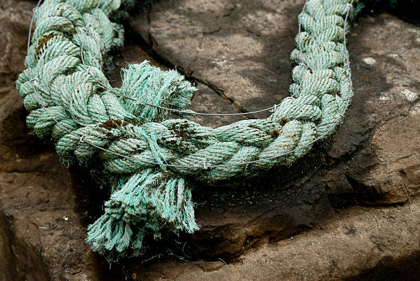 Old Rope stock photo