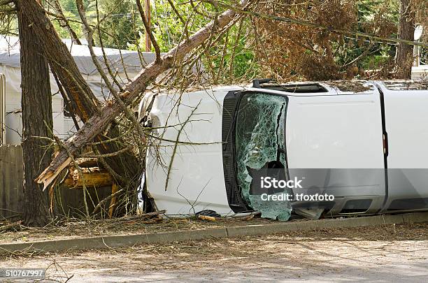 Truck Wreck Stock Photo - Download Image Now - Crash, Pick-up Truck, Accidents and Disasters