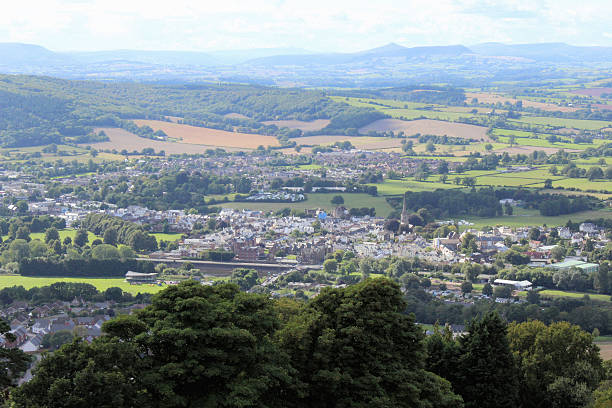 istock Monmouth and the Welsh hills 510769001