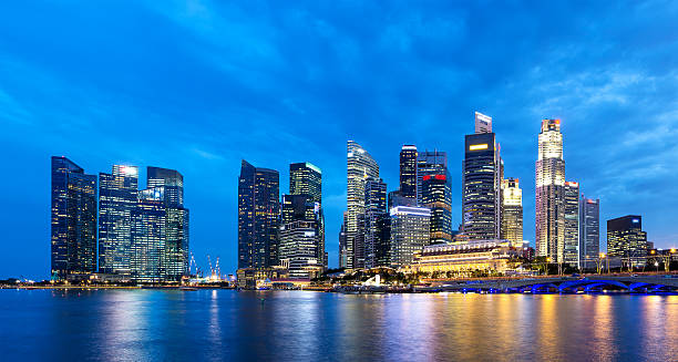 istock Panorama of Singapore skyline 510769451