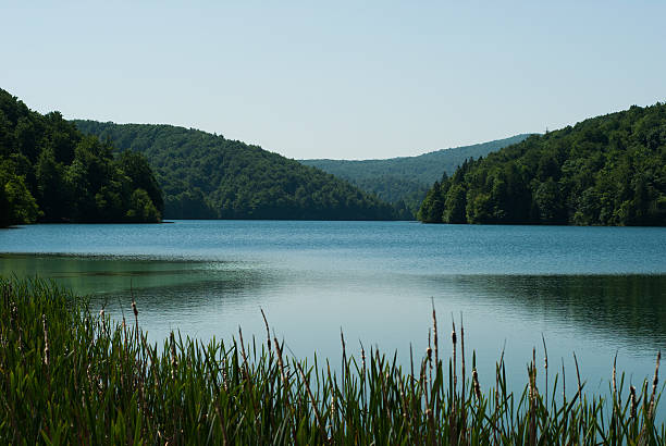 istock Calm landscape with lake and mountains 510769693