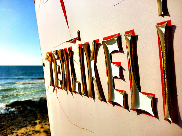 istock danger sign in sea side 510769873