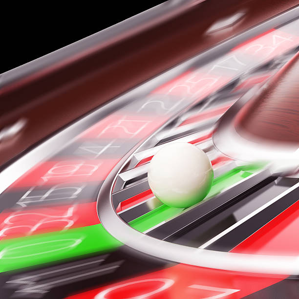 istock Casino Roulette closeup in motion. 510775058