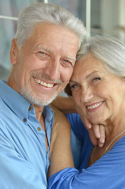 istock Happy senior couple 510775090
