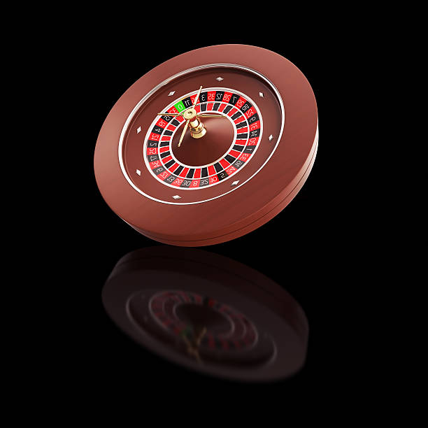 istock Casino Roulette on a black background. 510775622