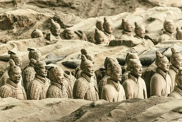 Photo of Army of the Terracotta Warriors in Xian, China