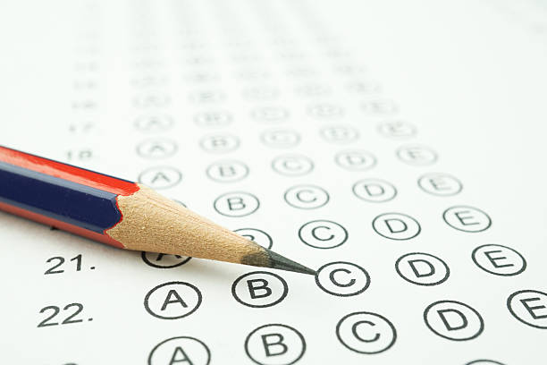 istock Answer sheet and pencil for education concept 510778588