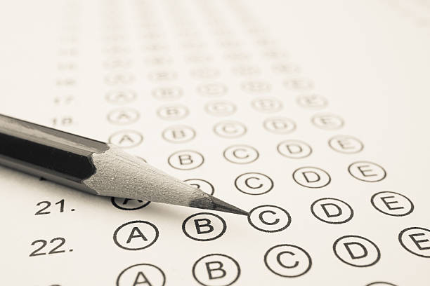 istock Answer sheet and pencil for education concept 510778616