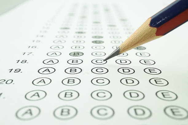 istock Answer sheet and pencil for education concept 510778714