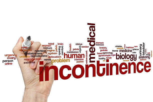 Incontinence word cloud stock photo