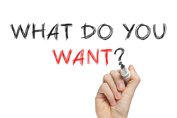 istock Hand writing what do you want 510779790