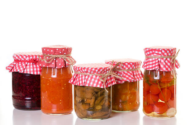 istock Banks with homemade preserves. 510780504