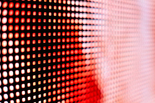 istock Bright red and pink LED smd screen 6mm 510781384
