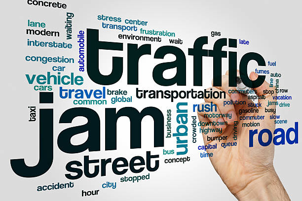 istock Traffic jam word cloud concept 510782734