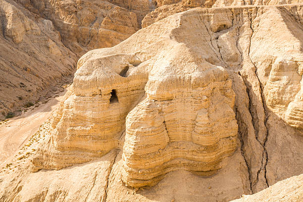 istock Cave in Qumran, where the dead sea scrolls were found 510785218