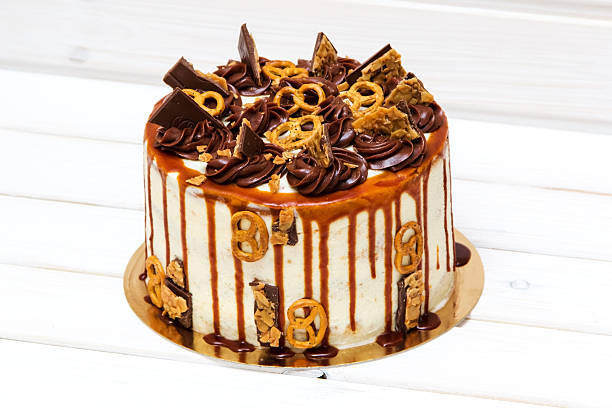 istock cake decorated with chocolate 510785248