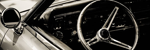 istock Classic vintage car 510786526
