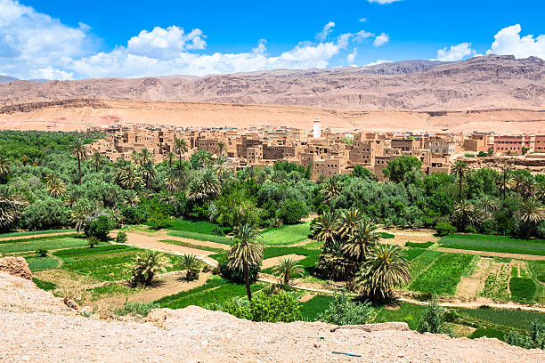 istock Town in Dades Valley, Morocco 510786840