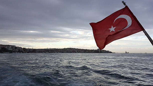 istock Turkish Flag in Istanbul 510787438
