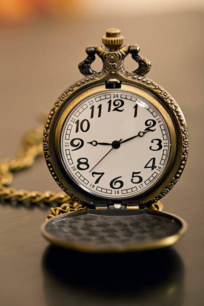 istock Old pocket watch with a chain 510788388