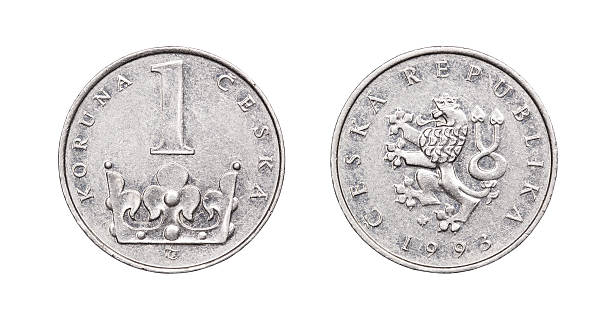 istock Coin 1 crown. Czech Republic 510789548