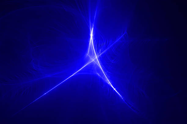 istock blue glow wave. lighting effect abstract background for your bus 510789642