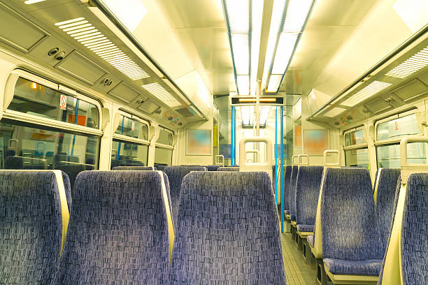 istock Inside of commuter train carriage 510791472