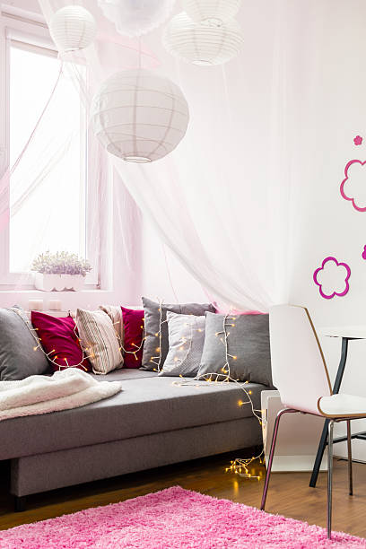 istock Beautiful child room with carpet 510791708
