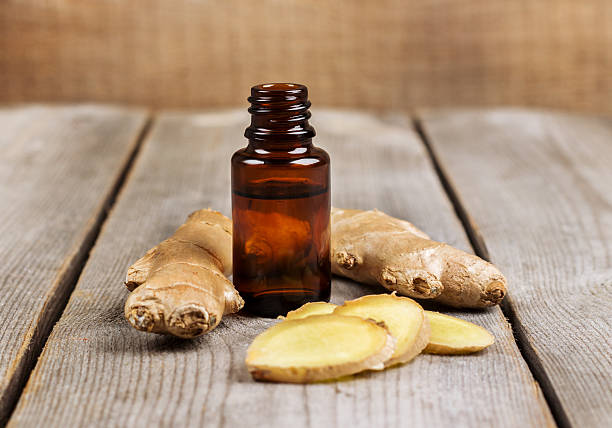 istock Organic ginger essential oil 510791888