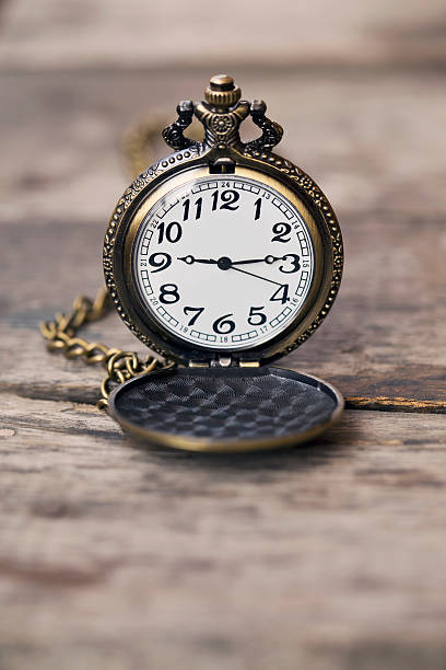 istock Old pocket watch with a chain 510792964